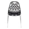 Стул CRISPY (mod. 61) металл, пластик, 44 x 56.5 x 80 см, Black (черный) 05-хром - 5