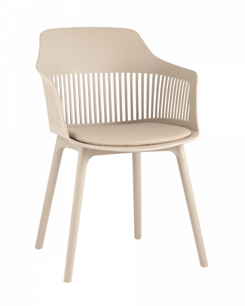 Стул Crocus с подушкой бежевый