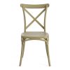 Стул CROSS (mod. PL24) пластик, 48 х 58 х 89 см, Green (зеленый) 33513 - 5