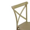 Стул CROSS (mod. PL24) пластик, 48 х 58 х 89 см, Green (зеленый) 33513 - 8