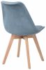 Стул деревянный Bonuss light blue - wood - 5