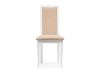 Стул деревянный Давиано бежевый велюр - белый - 3