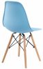 Стул деревянный Eames PC-015 blue - 3