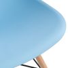 Стул деревянный Eames PC-015 blue - 8