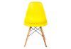 Стул деревянный Eames PC-015 желтый ножки дерево - 2