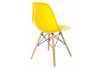 Стул деревянный Eames PC-015 желтый ножки дерево - 4