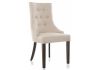 11027 Стул Elegance dark walnut - fabric cream - 11
