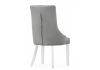 11139 Стул Elegance white - fabric grey - 14
