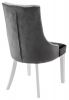 11139 Стул Elegance white - fabric grey - 5