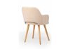Стул деревянный Эолин бежевый (glory 03) - светлое дерево - 4