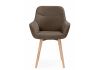 Стул деревянный Флюид 360 коричневый (glory 08) - светлое дерево - 4