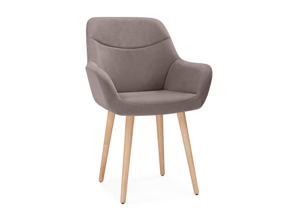 Стул деревянный Флюид латте (zd 290) - светлое дерево