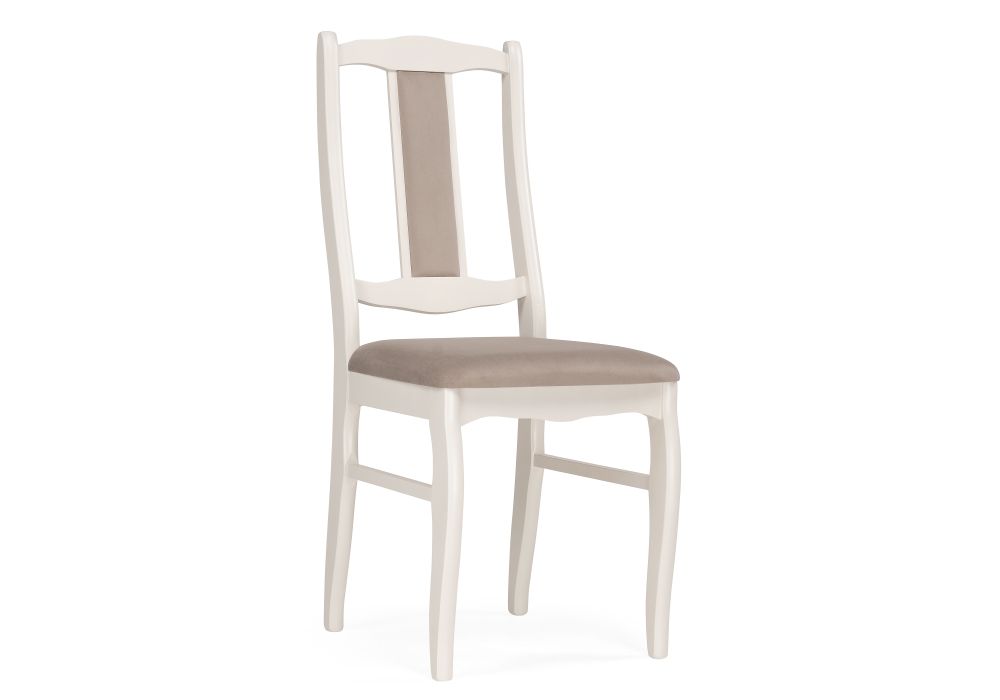 Стул деревянный Киприан бежевый - ткань 290