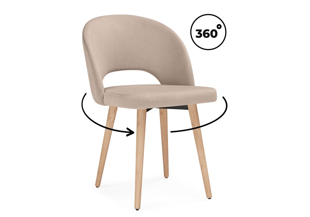 Стул деревянный Курбис 360 бежевый (zd 210) - светлое дерево