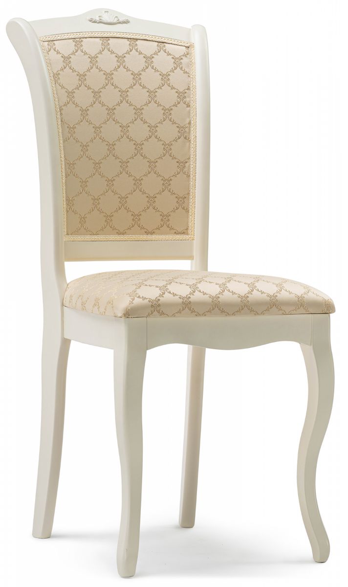 Стул деревянный Луиджи молочный - бежевый