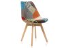 Стул деревянный Mille fabric multicolor - 3