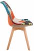 Стул деревянный Mille fabric multicolor - 4