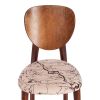 Стул DIAMANTE мягкое сидение бук, 42x42x85см, коричневый - 6