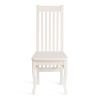 Стул DOLCE жёсткое сидение бук, мдф, 40х46х100см, Ivory white - 5