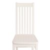 Стул DOLCE жёсткое сидение бук, мдф, 40х46х100см, Ivory white - 6