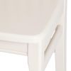 Стул DOLCE жёсткое сидение бук, мдф, 40х46х100см, Ivory white - 7