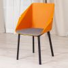 Стул DORO (mod. 8088) пластик-металл-ткань , 61,5 х 55 х 46 х 89 см , Orange (Оранжевый) 90988 - Gre - 12