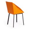 Стул DORO (mod. 8088) пластик-металл-ткань , 61,5 х 55 х 46 х 89 см , Orange (Оранжевый) 90988 - Gre - 3