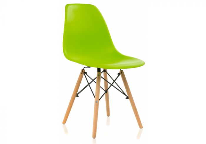 1827 Стул Eames PC-015 green