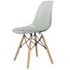 Стул Eames прозрачный серый - 3