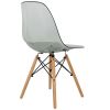 Стул Eames прозрачный серый - 4