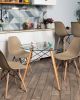 Стул Eames Style DSW бежевый (разборный каркас) - 5
