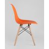 Стул Eames Style DSW оранжевый (разборный каркас) - 4