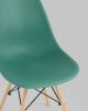 Стул Eames Style DSW серо-зеленый x4 (разборный каркас) - 10