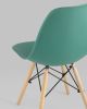 Стул Eames Style DSW серо-зеленый x4 (разборный каркас) - 9