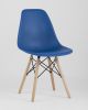 Стул Eames Style DSW синий x4 (разборный каркас) - 2
