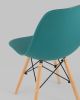 Стул Eames Style DSW темно-бирюзовый x4 (разборный каркас) - 9