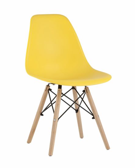 Стул Eames Style DSW желтый (разборный каркас)