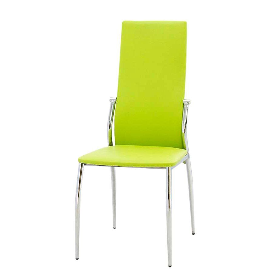 мягкие зеленые стулья для кухни