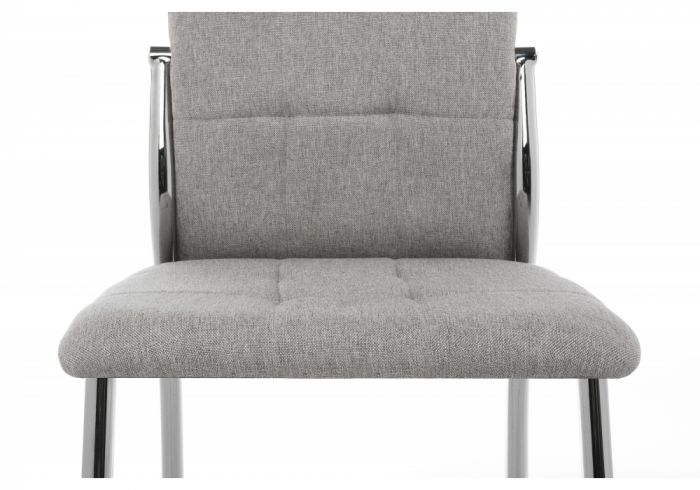 Стул Farini light grey - grey fabric