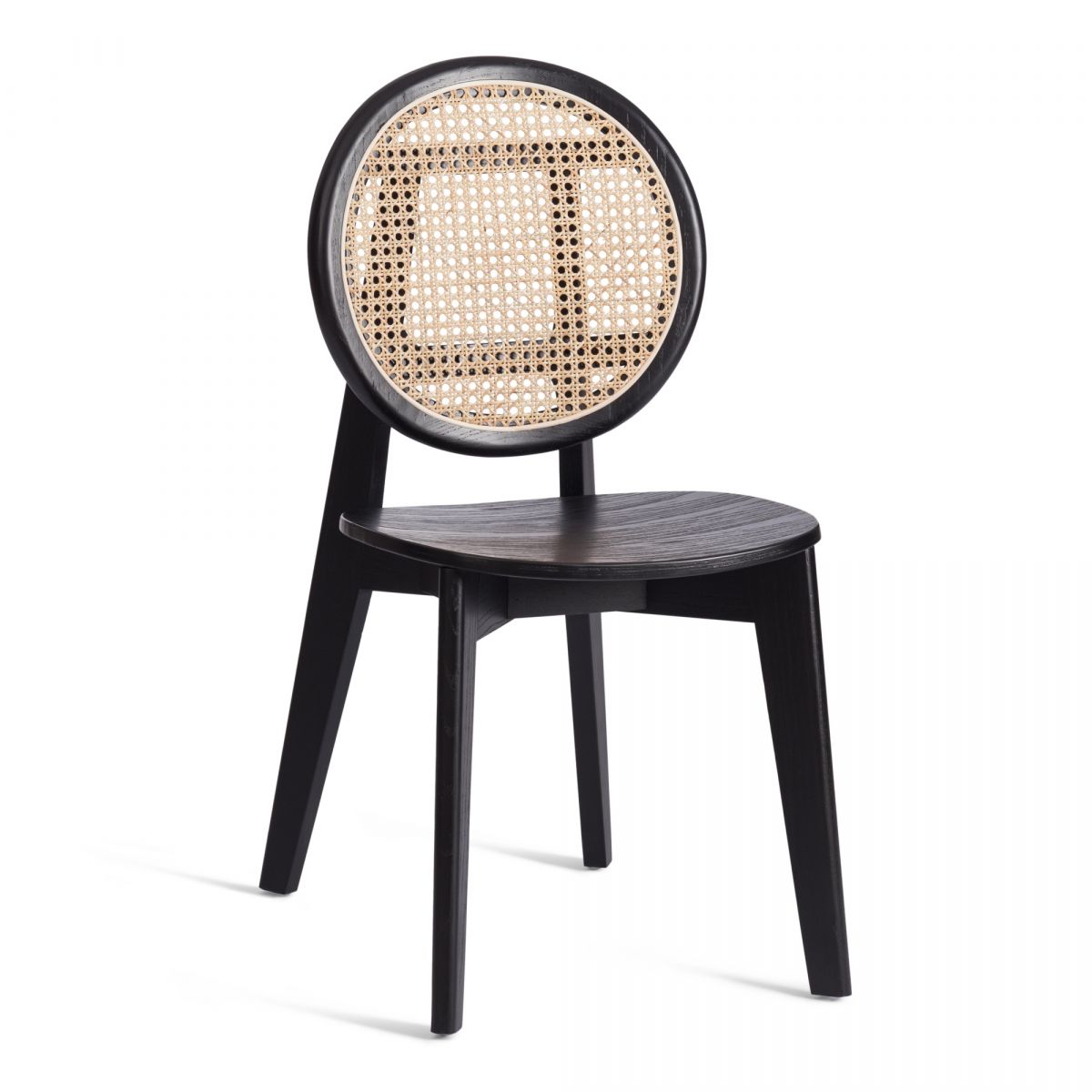 Стул FENRIR (mod.XMS-CB2902) дерево вяз, 42х45х85 см, черный