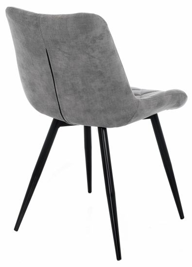Стул Fox black - grey