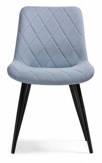 Стул Fox black - light blue