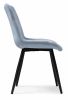 Стул Fox black - light blue - 2