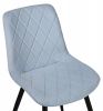 Стул Fox black - light blue - 4