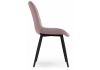 Стул Fox light purple - black - 3