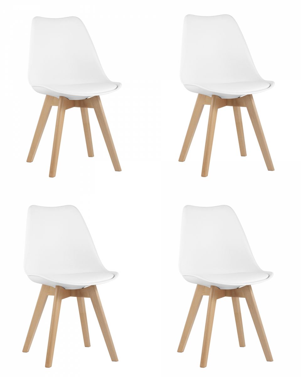 Стул FRANKFURT NEW белый 4 шт