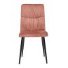Стул FURLA (mod. 4816) - 1 шт. в упаковке металл-вельвет, 89х56х44см, коралловый - 2