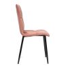 Стул FURLA (mod. 4816) - 1 шт. в упаковке металл-вельвет, 89х56х44см, коралловый - 3
