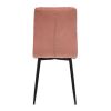 Стул FURLA (mod. 4816) - 1 шт. в упаковке металл-вельвет, 89х56х44см, коралловый - 4