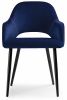 Стул Konor dark blue - black - 2